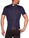 Under Armour Men's HeatGear Sonic Compression S/S Tee Midnight Navy/White T-Shirt MD