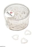 Produkt-Bild: RAYHER - Plastik-Perlenherz, 1 cm, Dose 48 St&uuml;ck
