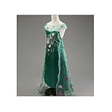 American Vogue ANNA ELSA FROZEN FEVER Girl's Birthday Dress Costume (5-6 Years, Green)