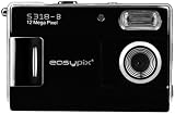 Easypix S318-B Digitalkamera (3 Megapixel, 8-fach digitaler Zoom, 3,75 cm Display) schwarz - 
