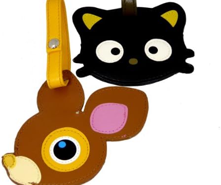 Sanrio Luggage Tag Combo Pack (2 Deery-Lou 1 Chococat)