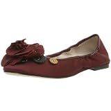 ALL BLACK Women's 907079 Flat with Detachable Flower