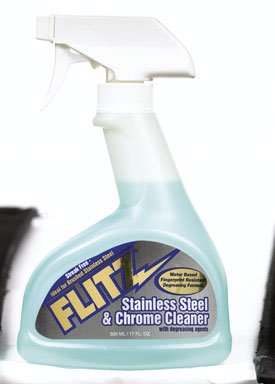 Flitz International SP01506 Stainless Steel and Chrome Cleaner with Degreasing Agents