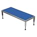 Vestil AHT-H-1924-SS Stainless Steel Adjustable Work-Mate Stand with Ergo Matting Deck, 500 lbs Capacity, 24" Length x 19" Width Deck, 10" - 16" Height
