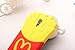 Red & Yellow i9500 New 3D Soft Back Cover French Fries Silicone Protective Case for Samsung Galaxy S4 i9500