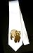 Party Decoration Necktie with walking, shadow, brown, bear, ears