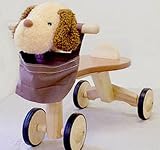Jun-Collection（ジュンコレクション） 木製三輪車 アニマルバイク イヌの画像