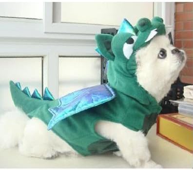 Homestate Cute Dogs Cat Dinosaur [Pretty Costumes Clothes Apparel Green Color
