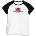 T-Shirt Raglan Woman White  Property Of Trinidadian Nation / Flag Transfer  Trinidad And Tobago Country