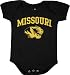 Missouri Tigers Newborn/Infant Black Big Fan Creeper