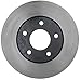 ACDelco Silver 18A1109A (19287170) Non-Coated Front Disc Brake Rotor