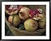Basket of Pomegranate, Oaxaca, Mexico Collections Framed Art Poster Print by Judith Haden, 49x39