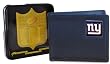 New York Giants Executive Leather Bifold Wallet in a Tin - NFL Football Fan Shop Sports Team Merchandise