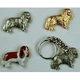 Cavalier King Charles Spaniel Hand Painted Pin