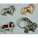 Jewelry : Cavalier King Charles Spaniel Hand Painted Pin