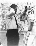 Photo Don Shula Johnny Unitas Baltimore Colts