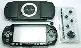 Piano Black - Sony PSP 1000 Full Housing Shell Cover Replacement with Button Set