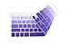 DHZ Purple Gradient Keyboard Cover Silicone Skin for 2015 or Older Version MacBook Air 13 MacBook Pro 13 15