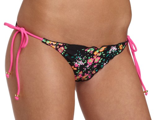 Sofia by ViX Women's Ditsy String Tie Side Brazil Bikini Bottom