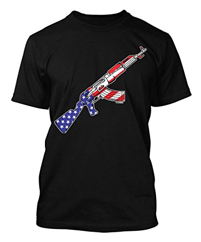 AK-47 American Flag - AK47 Men's T-shirt