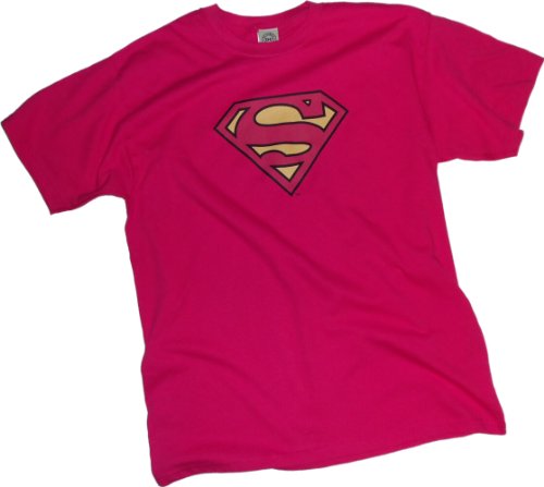  Supergirl -- Pinky Shield Adult T-Shirt