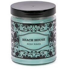 Rosy Rings Beach House Large 8 oz Paint Jar Candle
