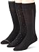 Dockers Mens 3 Pack Bamboo Rayon Pattern Socks