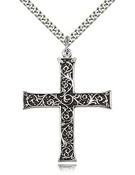 Cross Pendant, Sterling Silver