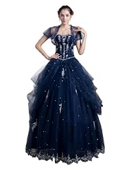 Satin/Tulle Sweetheart Short Sleeves  Wrap Floor Length  Ball Gown Quinceanera Dress 