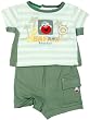 Sesame Street Newborn Boys 2pc Elmo Safari Adventure Short Set