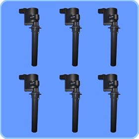 New Ignition Coil Set (6PCS) 2001 2002 2003 2004 2005 2006 2007 2008 Ford Escape GDG500 18LZ12029AA