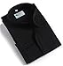 IvyRobes Men's Tab-Collar Long Sleeves Clergy Shirt Black-Neck Size 15-18 2/1 Inches