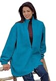 Berber Fleece Jacket (Dark Turquoise,1X)