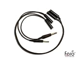 FARO - Aircraft Double Headset Y Adapter