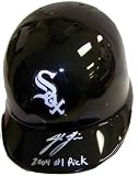Josh Fields 2004 #1 Pick Autographed/Hand Signed Chicago White Sox Baseball Mini Helmet