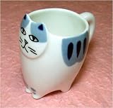 マンハッタナーズ群集猫　マグカップぶち トラの画像