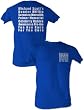 The Office Michael Scott's Fun Run Race Blue T-Shirt Tee