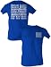 The Office Michael Scott's Fun Run Race Blue T-Shirt Tee XXL