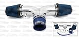 00 01 02 Durango 3.7 4.7 Dual Twin AIR INTAKE + Blue Filter SRDDG4B