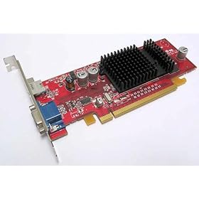 HP Genuine ATI Radeon X300 SE PCI-E x16 64MB TV-out (1x VGA/1x Mini-Din) Video Graphics Board - Refurbished - 361267-001