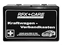 RFX + Care FA200-68016 KFZ-Verbandkasten schwarz, Inhalt nach DIN 13164 § 35h STVZO