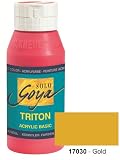 Solo Goya 17030 - Triton Acrylic Basic Flasche 750 ml, Gold