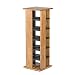Solid Wood DVD/CD Spinner - Oak