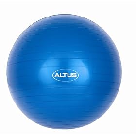 Altus Atheltic 1219001  55cm 600-Pound Body Ball with DVD (Metallic Blue)