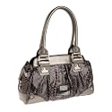 J by Jasper Conran-Grey 'Isla' bar detail snake shoulder bag