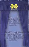 Michigan Wolverines 63L x 82W Coordinating Jersey Mesh Tie Back Drape for the Locker Room or Side