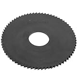 uxcell スリットソー　ブレード　ハンドツール　ブラック　グレー　72ペグ HSS製