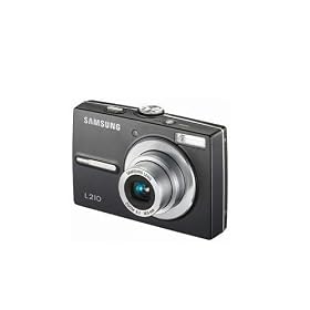 Samsung L210 10.1MP Digital Camera with 3x Optical Image Stabilized Zoom (Black) by Samsung