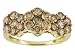 10KT 2.00CTW CHAMPAGNE DIAMOND RING