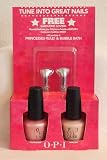 OPI Princesses Rule & Bubble Bath with Free Earphone Covers Set